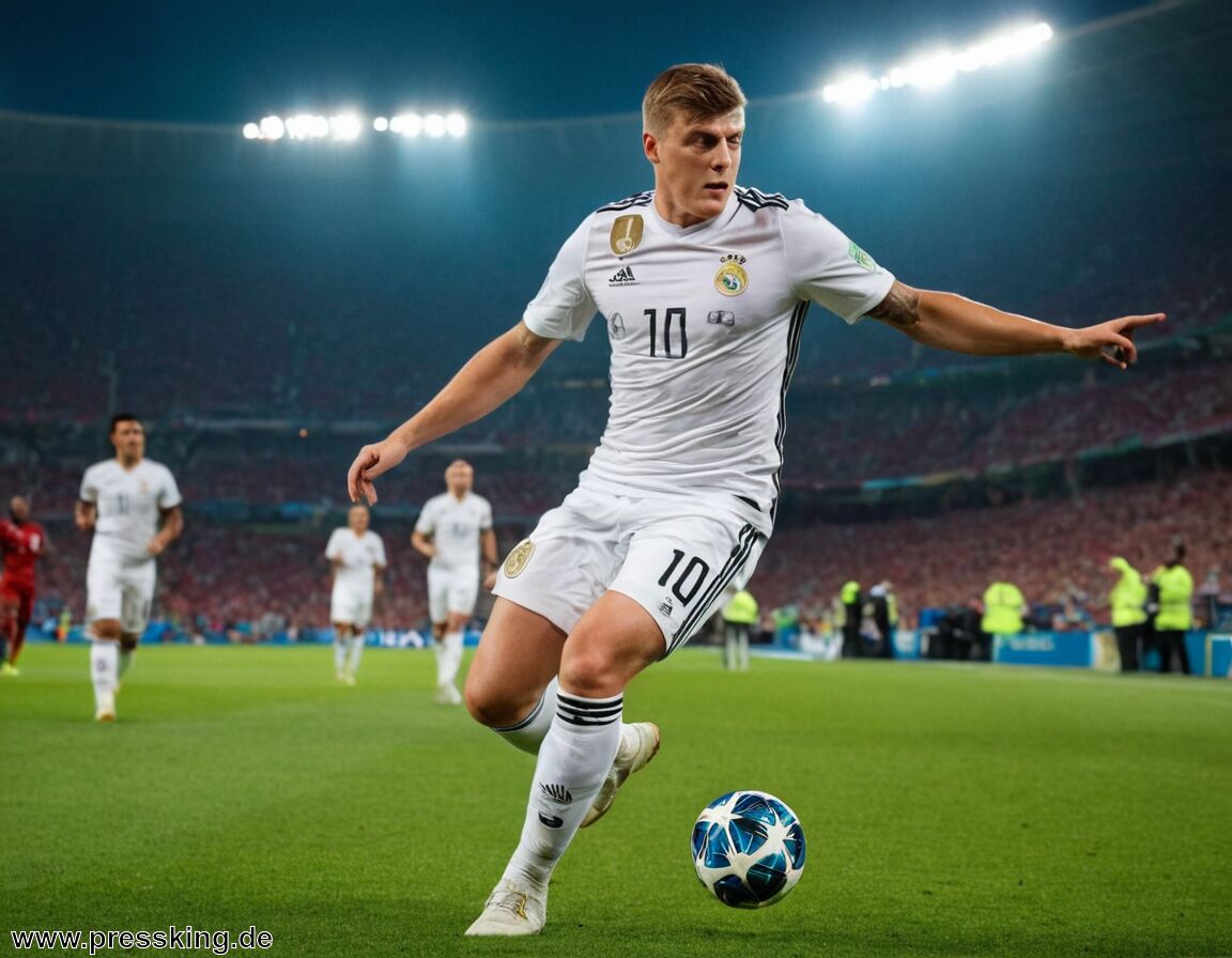 Preisgekrönte Spielweise im Mittelfeld - Toni Kroos Vermögen